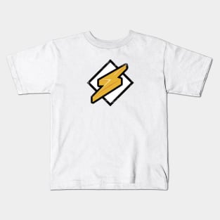 Winamp MP3 Music Player Logo Kids T-Shirt